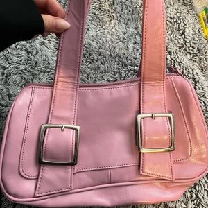 Pink shoulder bag